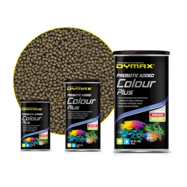 Dymax Colour Plus Food, Small Pellet (2.11oz/60g)