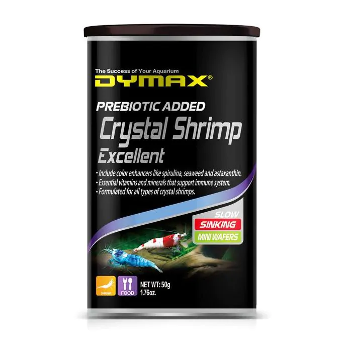 dymax_crystal_shrimp_food_50g Dymax Crystal Shrimp Excellent (50g) - Image 1