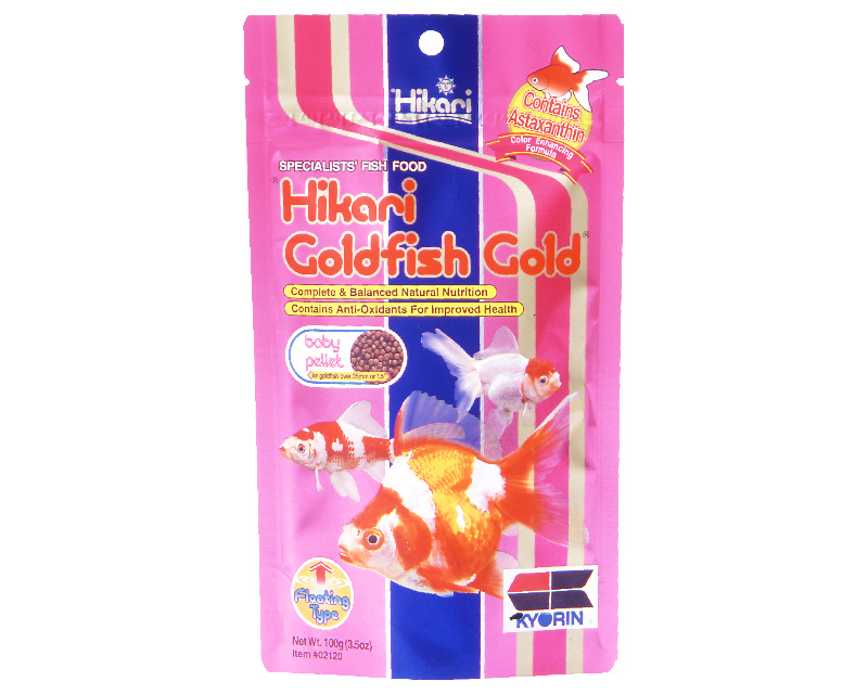 go_001_03 Hikari Goldfish Gold Baby 100g - Image 1